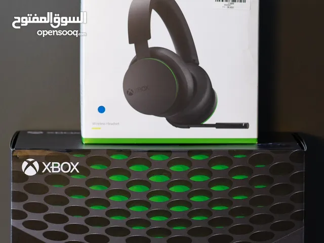 X box serious X with headset