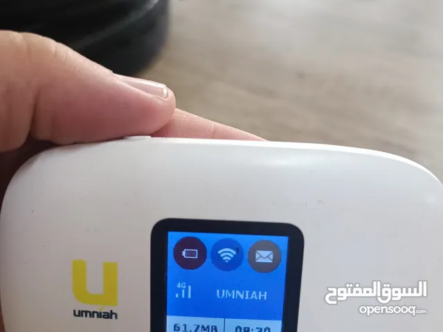 راوتر ماي فاي 4G امنيه شاشة بطارية دبل 3300 وشاشة ملونه