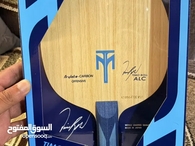 Table Tennis Rackets / Rubbers available.