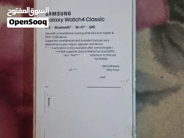 السلام عليكم اخوان ساعه سامسونك واتش 4 كلاسيك حجم 42 تدعم الشريحه