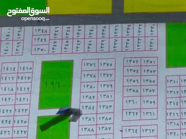 قطعة ارض مساحة300 متر في الطوبة والنخيلة الزون الاول