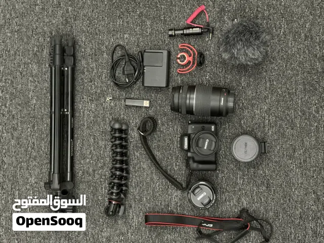 Canon M50-Mark 2 with additional lens and accessories