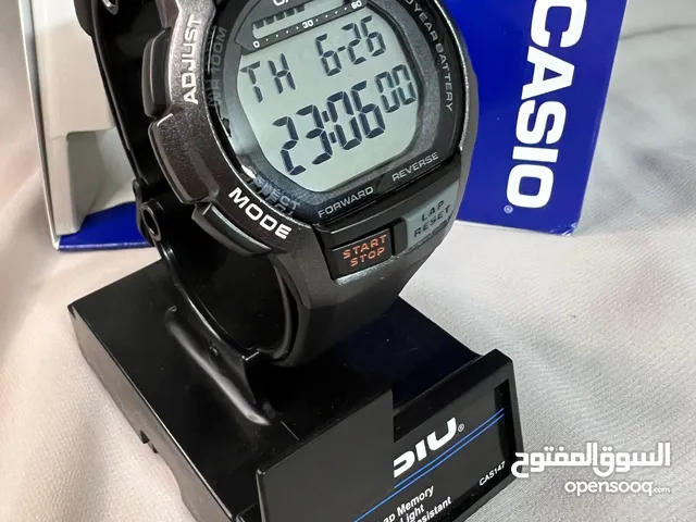 Casio 3468 لون اسود مش ملبوسه بالمره
