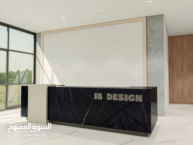 كاونترات ريسبشن برامترك ديزاين ..