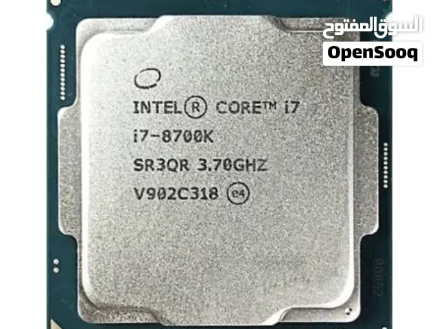 معالج cpu I7 8700k