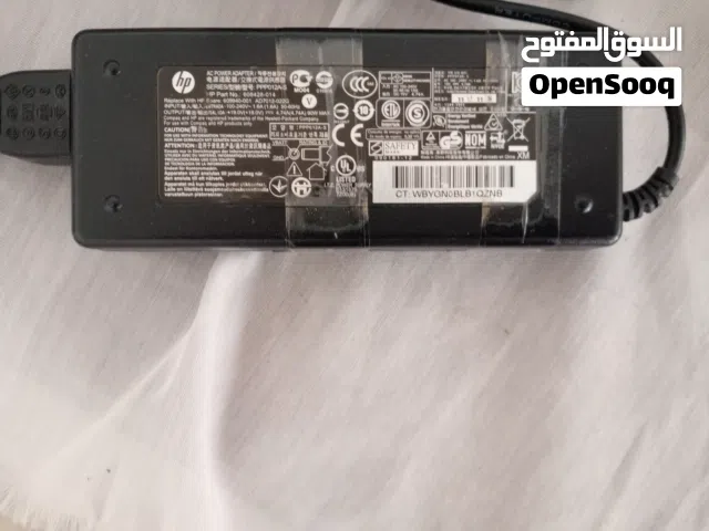 شحن لابتوب hp  اصلي كاش أو حواله