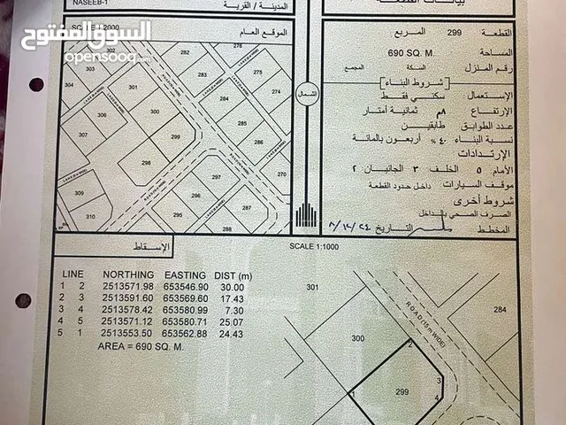 Residential Land for Sale in Al Sharqiya Ibra