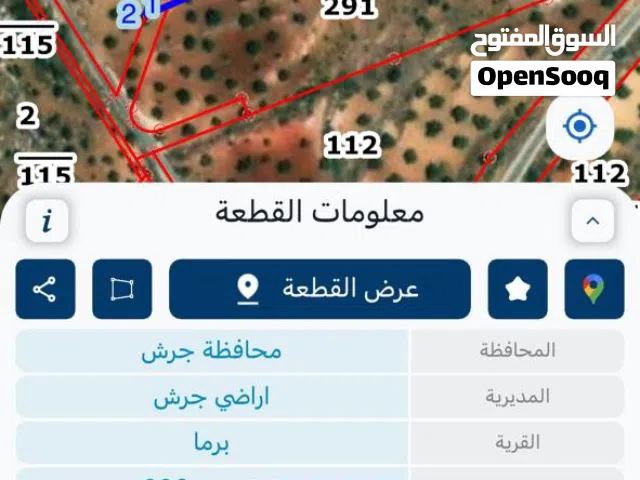 Farm Land for Sale in Jerash Other