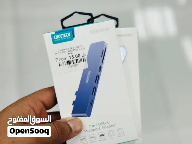CHOETECH 7in1 USB C MULTI PORT ADAPTER