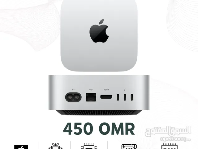 Mac Mini M4 Chip, 10‐core CPU, 10‐core GPU, 16GB Unified Memory, 1TB SSD Storage, Silver