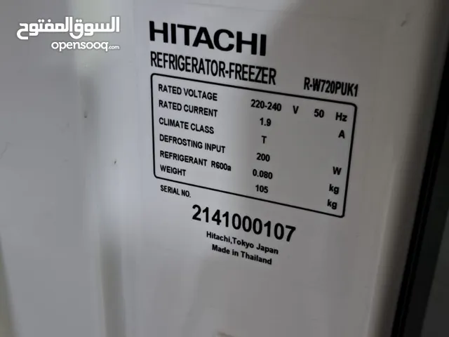 تلاجة بابين هيتاشي 586لتر بحالة ممتازة