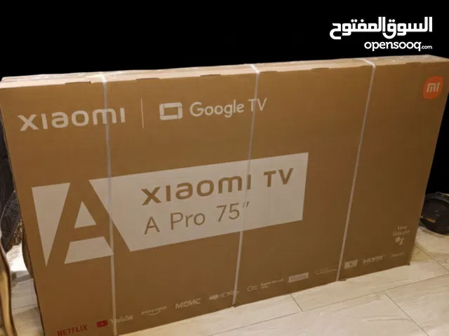 شاشة شاومي 75 بوصة Xiaomi A Pro (QLED 4K) جديدة بالكرتونة