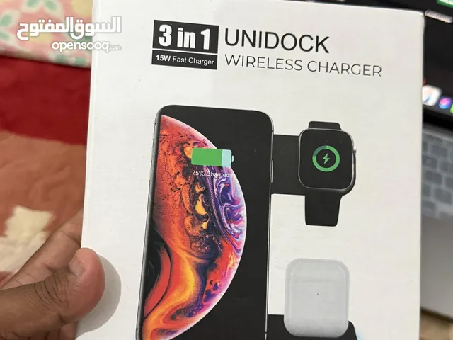 3 in 1 wireless charger for Apple - (iphone, iwatch & airpods)