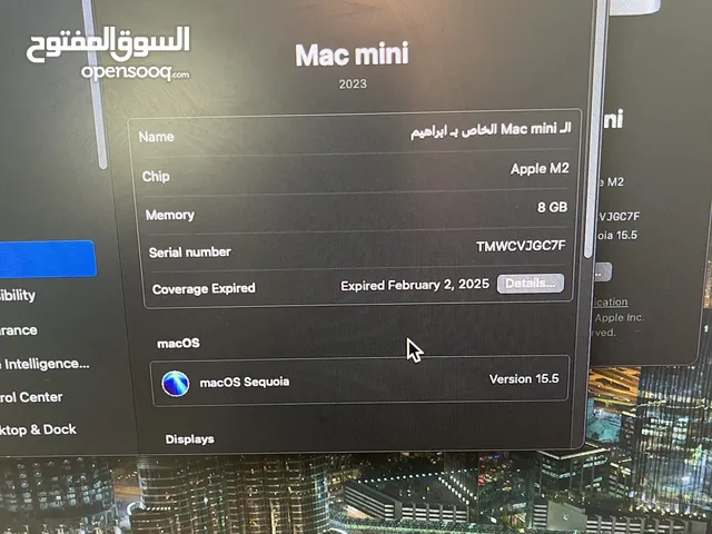 ماك ميني SSD 500 M2 بسعر مناسب جدا