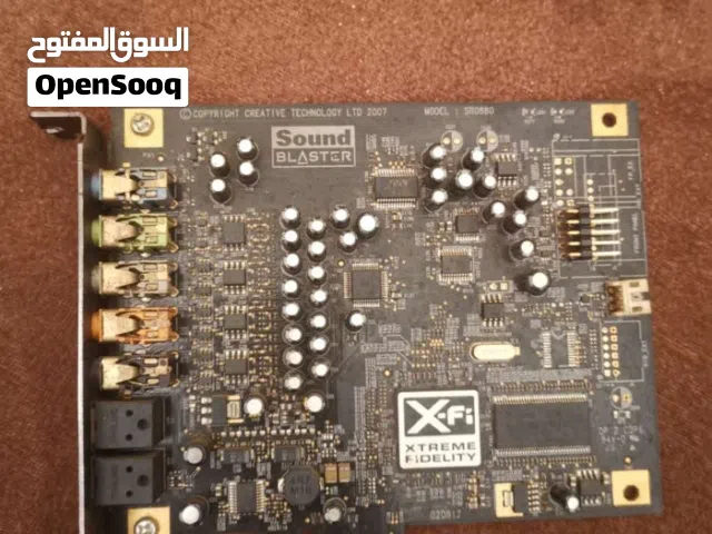 كرت صوت أحترافي من شركة creative x-f1 titanium