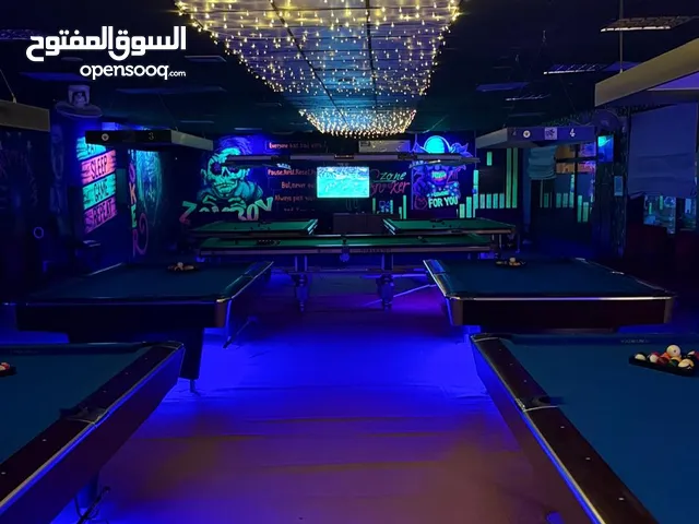 صاله بلياردو وسنوكر للبيع او الايجار