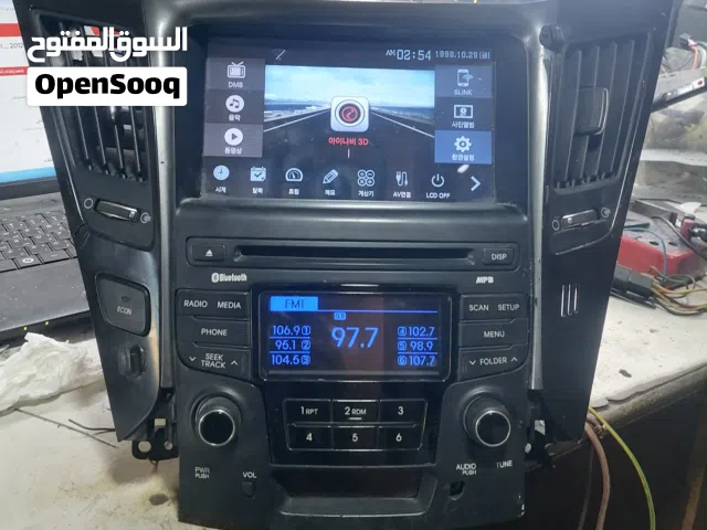 مسجل سيارة هونداي سوناتا مع شاشه رجوع للخلف