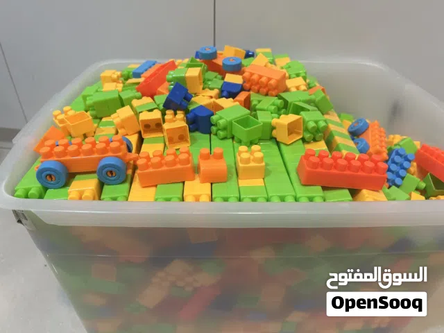 1850 قطعة تركيبات مكعبات بألوان رائعة