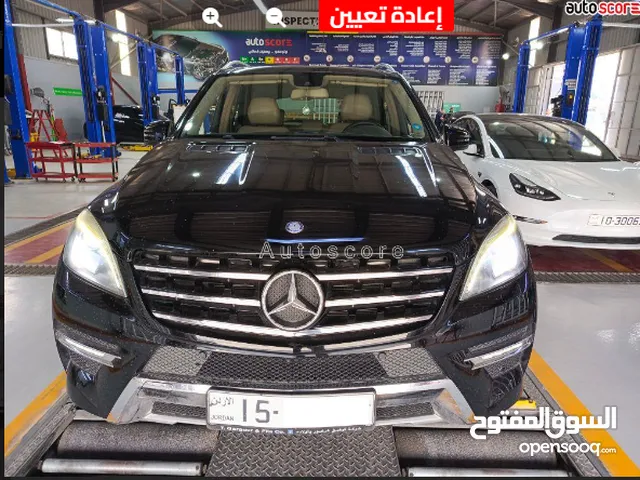 2013 MERCEDES-BENZ M-CLASS ML350 4MATIC BLUE EF AMG SPORTS PACKAGE مرسيدس ام ال