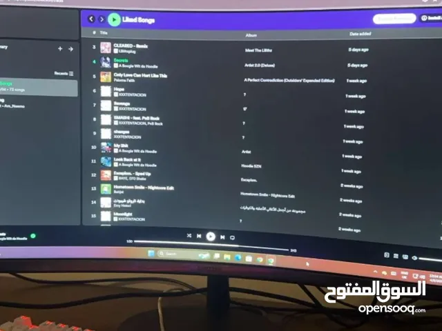 شاشة سامسونج “27 (75hz)