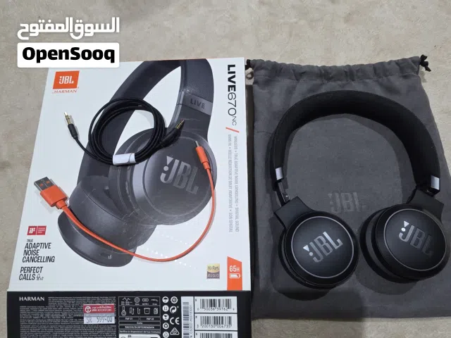 JBL LIVE 670NC – Like New ANC 65H Battery سماعة JBL LIVE 670NC – كالجديدة عزل ضوضاء بطارية
