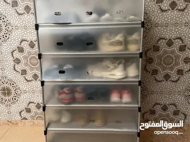 منظم الأحدية7 طوابق منظومة الأحدية بلون الأبيض