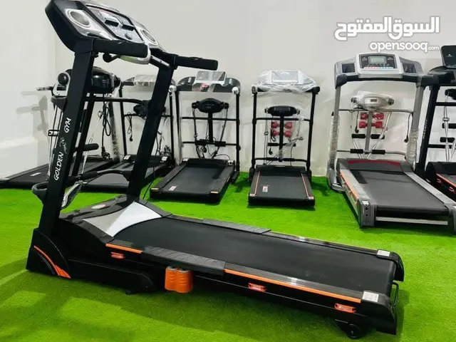سير رياضي ماركه جولدن جيم شبه جديد استعمال شهر ونصف فقط يحمل وزن 140 كيلو