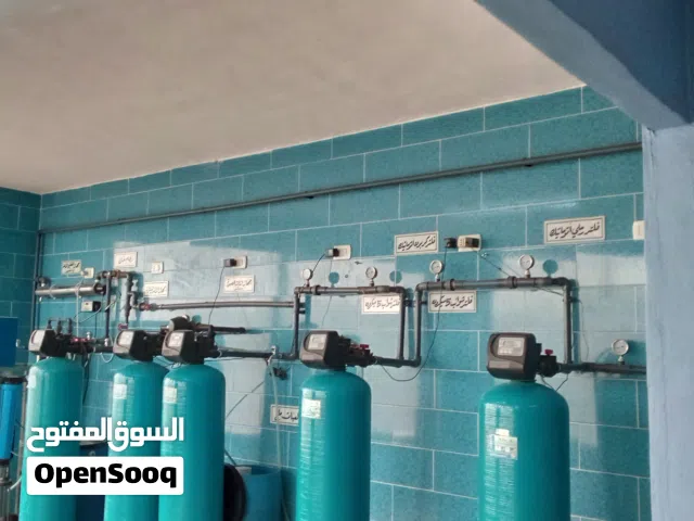 محطه مياه تحليه وتعبئه قوارير للبيع / طبربور  مشروع استثماري مربح