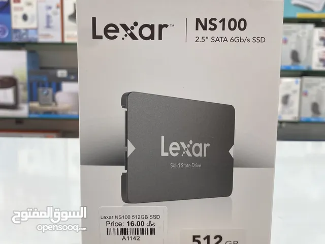 512GB .LEXAR NS 100 2.5 '' SATA 6Gb/s SSD .