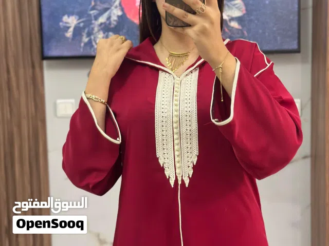 جلابة العيد ، نوعية توب : كريب كورية