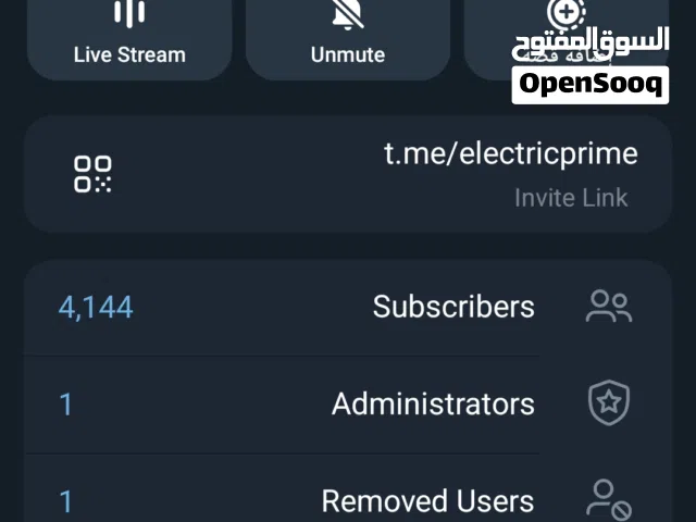 قناة تيليجرام للبيع اكثر من 4 الاف مشترك