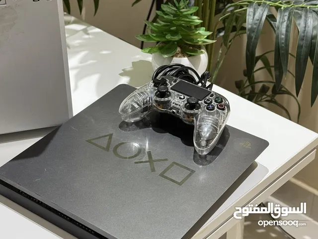PS4 Slim Limited Edition with controller In very good condition Working 100% good