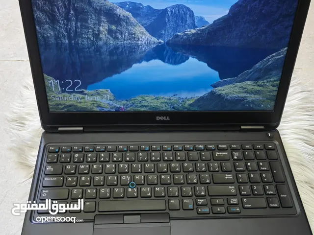 Laptops Dell  i5  Ram 8GB   256GB ssd  4 Generation  Good Condition لابتوب ديل الجيل الرابع نظيف جدا