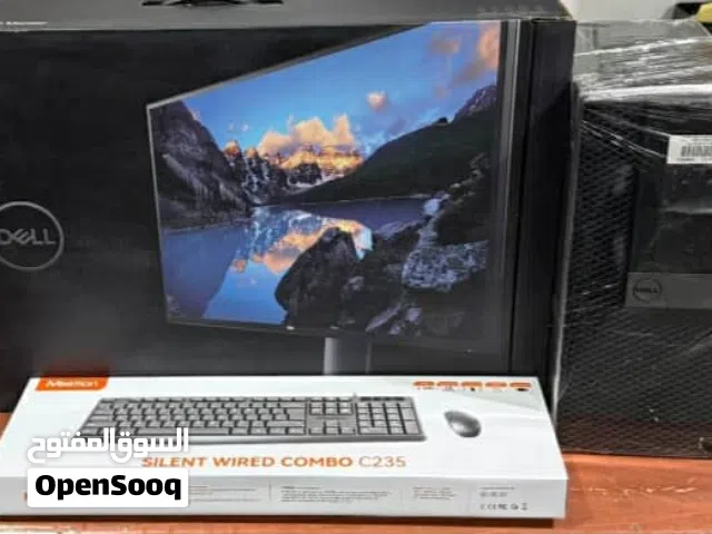 عرض خاص لجميع الشركات Dell core i77050 th7 مع شاشة 25بوصه 2kجديدة