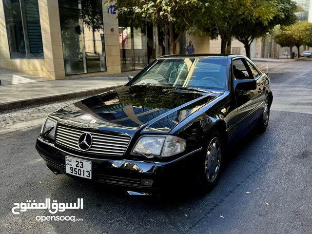 مرسيدس SL320 موديل 95 لون أسود، كلاسيك