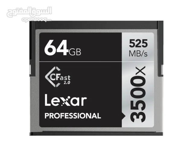 Lexar 64GB 3500x CFast 2.0 Memory Card