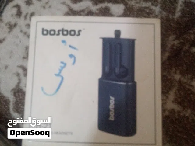 سماعة جديدة حرفيا ولا خدش مع كرتونتها  نوع السماعة (bosbos)جديدة ولا استعمال.