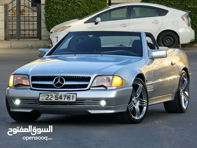 مرسيدس SL 500 موديل 1993 بحاله مميزه فل أوبشن للبيع المستعجل بسعرررر حرررررق !!