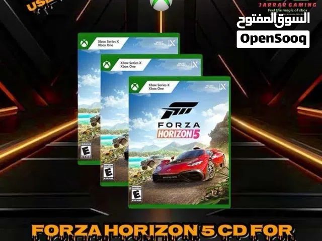 Forza Horizon 5 CD’s for Xbox series & one  قرص لعبه فورزا هورايزون 5 لاجهزه اكس بوكس سيريس & ون