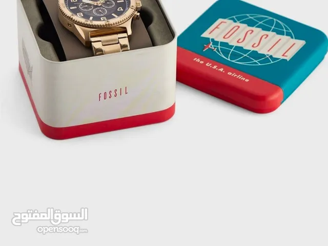 Analog Quartz Fossil watches  for sale in Al Riyadh