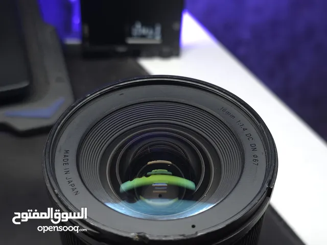 عدسة للبيع  Sigma 16mm f/1.4 DC DN - Sony E Mount لكاميرات الكروب سنسر