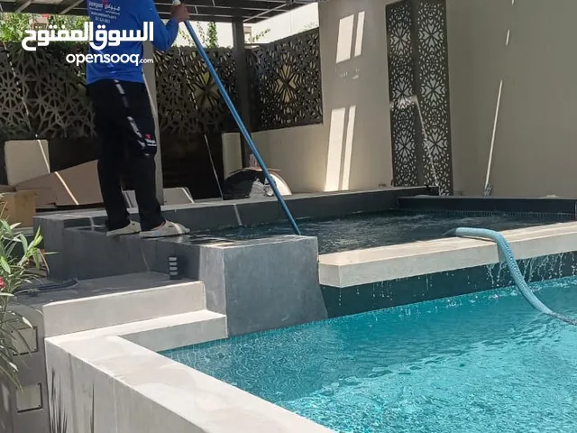 Swimming pool cleaning,maintenance & Repair works