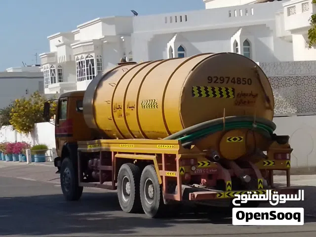 شفط مجاري الصرف الصحي مسقط بسعة10.000&.000 5 ألف جالون  SEWRAGE TANKER MUSCAT