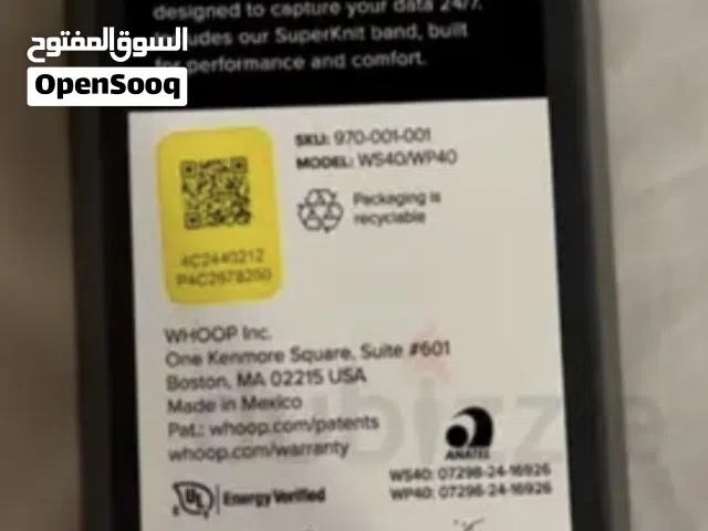 whoop watch 4.0 brand new