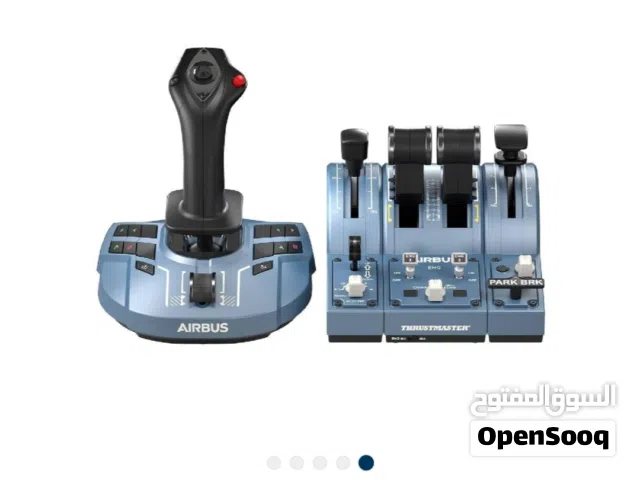 Thrustmaster, Airbus joystick, Flight Simulator, محاكاة الطيران, طيران احترافي, معدات طيران, joystic