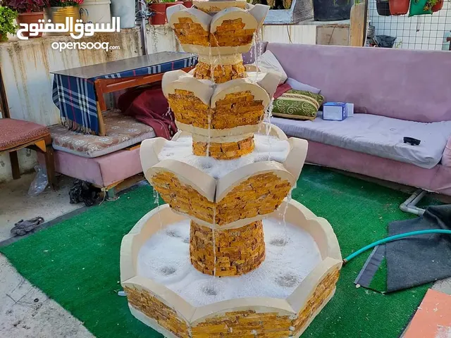 نوافير وشلالات مصنعوعه من ألاسمنت والحديد بأسعار و أشكال وأنواع مختلفة تناسب الجميع