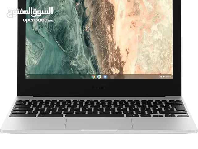 Samsung Galaxy Chromebook Go Wi-Fi Laptop, 11.6 Inch, Celeron Processor, 4GB RAM, 64GB Storage, Silv