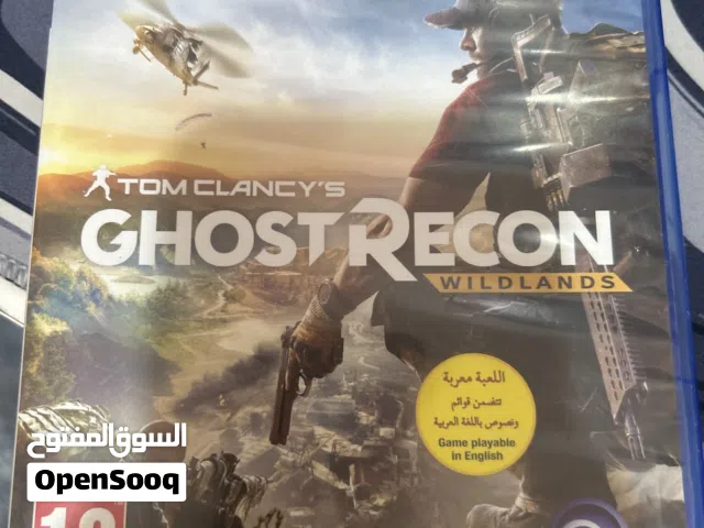 لعبة GhostRecon ps4 بحاله جديده