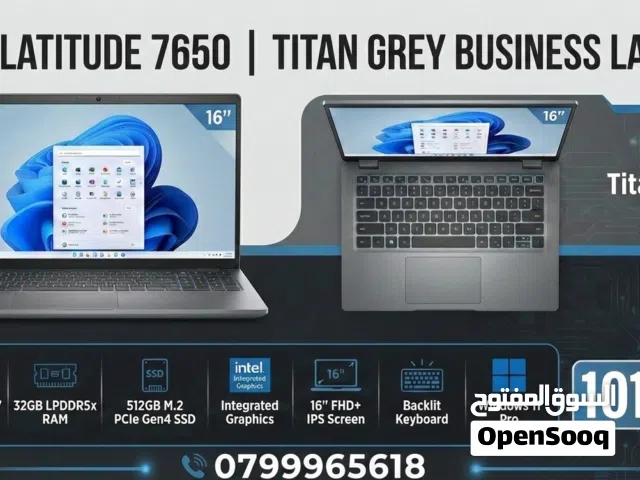 Dell Latitude 7650 Titan Grey Business Laptop (Open Box