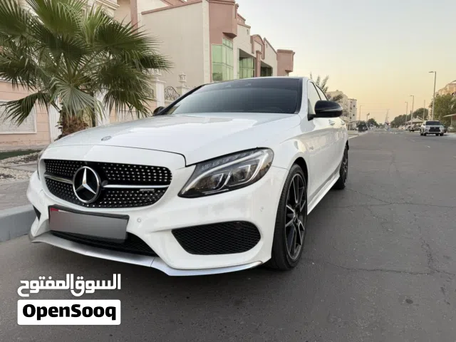 مرسيدس بنز C43 خليجي موديل 2017 ، صبغة وكالة،وبحالة الوكالة كامل ،قمه في النظافه